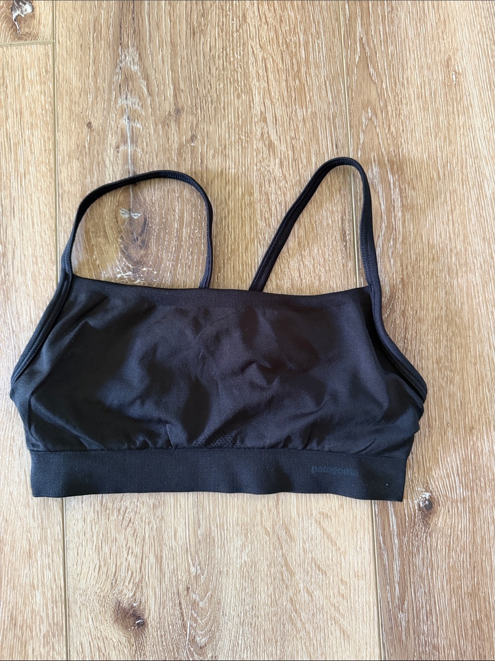 Patagonia | Black Thin-Strap Sports Bralette | size XS